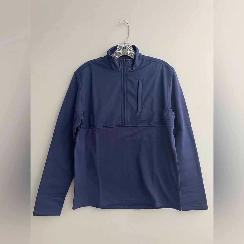 UNTUCKit Women's Ristow Medieval Blue Small 1/2 Zip Fleece Pullover Jacket NWT - Picture 7 of 16